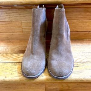 Lucky Brand Tan Ankle Boots Size 10M